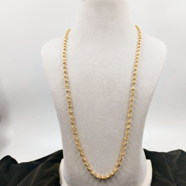 Sailaa’s  Premium Gold Look Ball Chain