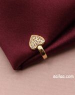 Shape Stone-Studded Nose Pin – Sailaa: Heart