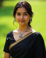 Elegant Oxidized Silver Necklace & Earrings Set - Image 4