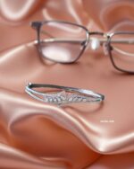 Elegant Silver-Plated American Diamond Kada Bracelet for Women – Sailaa Jewellery - Image 3