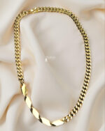 Premium Gold-Plated Men's Chain - Cuban Link