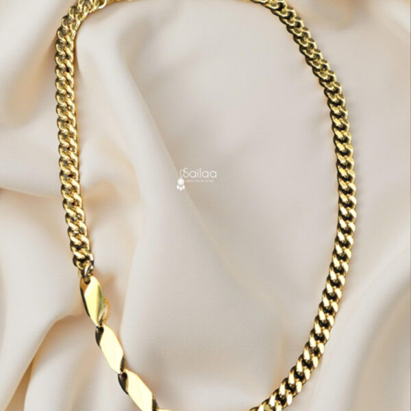 Premium Gold-Plated Men's Chain - Cuban Link