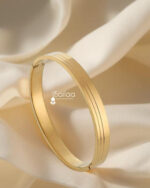 Elegant Gold Finish Men's Kada