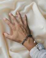 Men's Black Horn Open Kada - Image 2
